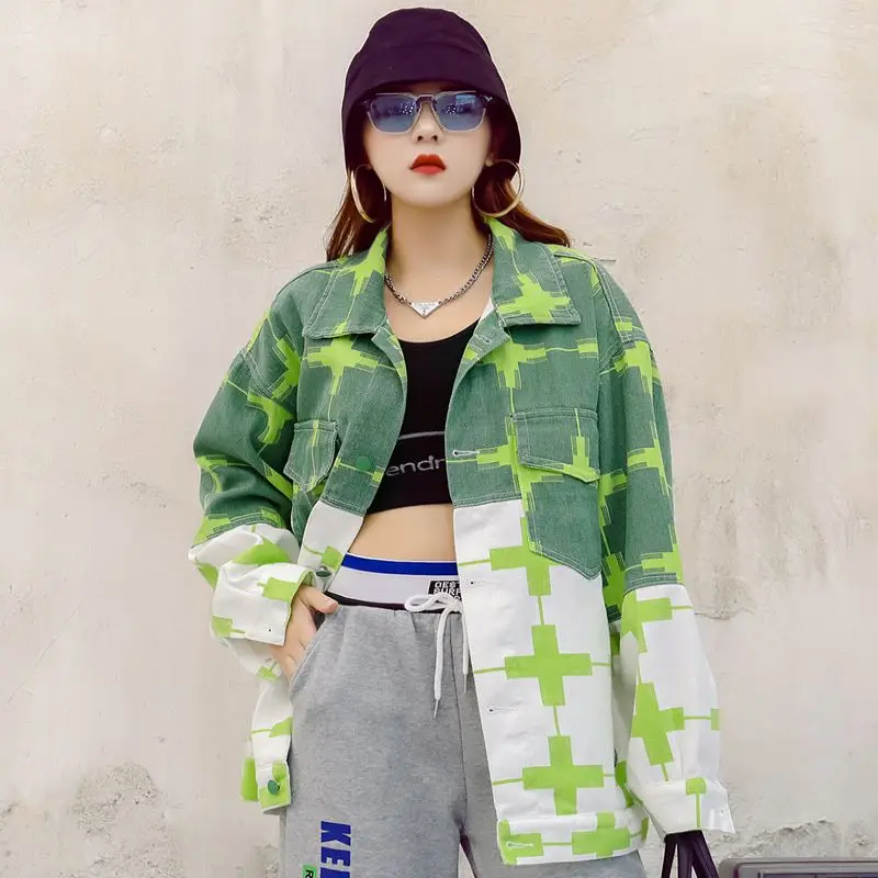 2023 New Spring And Autumn Cowboy Coat Woman Printing Work Clothes Easy Versatile Ins Small Top Free Shipping
2023 New Spring And Autumn Cowboy Coat Woman Printing Work Clothes Easy Versatile Ins Small Top Free Shipping