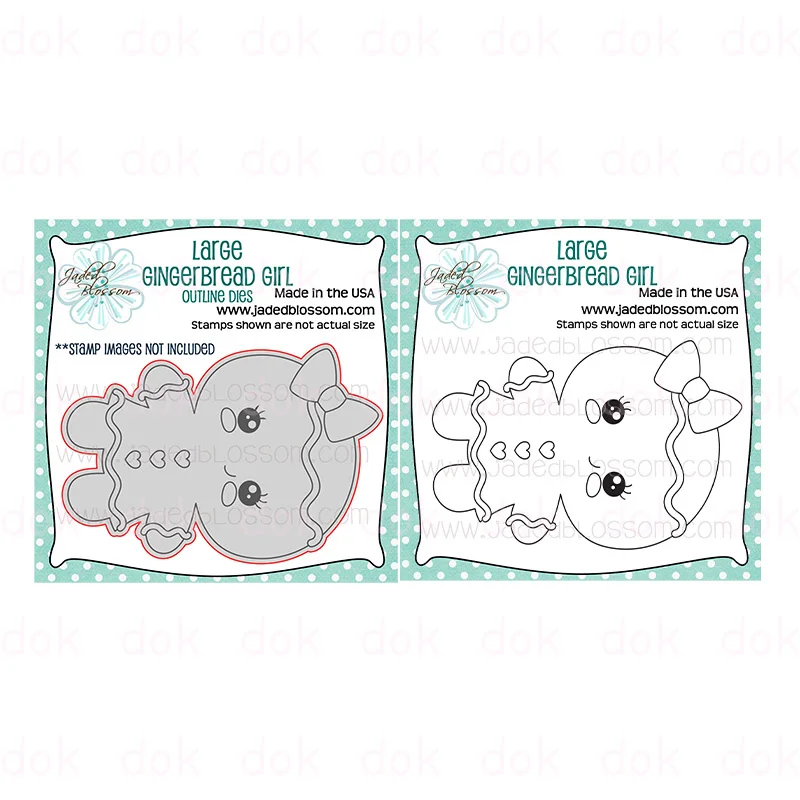 Large Gingerbread Girl Clear Stamps and Metal Cutting Dies Sets for DIY Craft Making Greeting Card Scrapbooking Decoration 2022
Large Gingerbread Girl Clear Stamps and Metal Cutting Dies Sets for DIY Craft Making Greeting Card Scrapbooking Decoration 2022