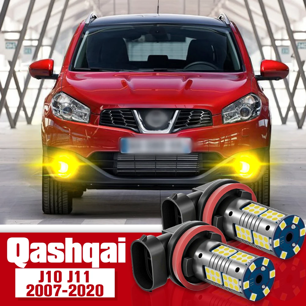 2pcs Front Fog Light Accessories LED Bulb Lamp For Nissan Qashqai J10 J11 2007-2020 2008 2009 2010 2011 2012 2013 2014 2015 2016
2pcs Front Fog Light Accessories LED Bulb Lamp For Nissan Qashqai J10 J11 2007-2020 2008 2009 2010 2011 2012 2013 2014 2015 2016