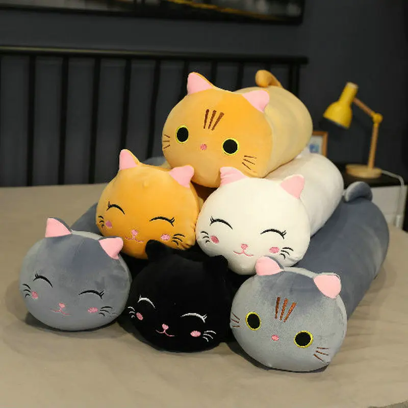 25-100cm New Giant Soft Cat Plush Long Sleep Pillow Cushion White Black Brown Cat Soft Plush Toys Kids Children Gift
25-100cm New Giant Soft Cat Plush Long Sleep Pillow Cushion White Black Brown Cat Soft Plush Toys Kids Children Gift