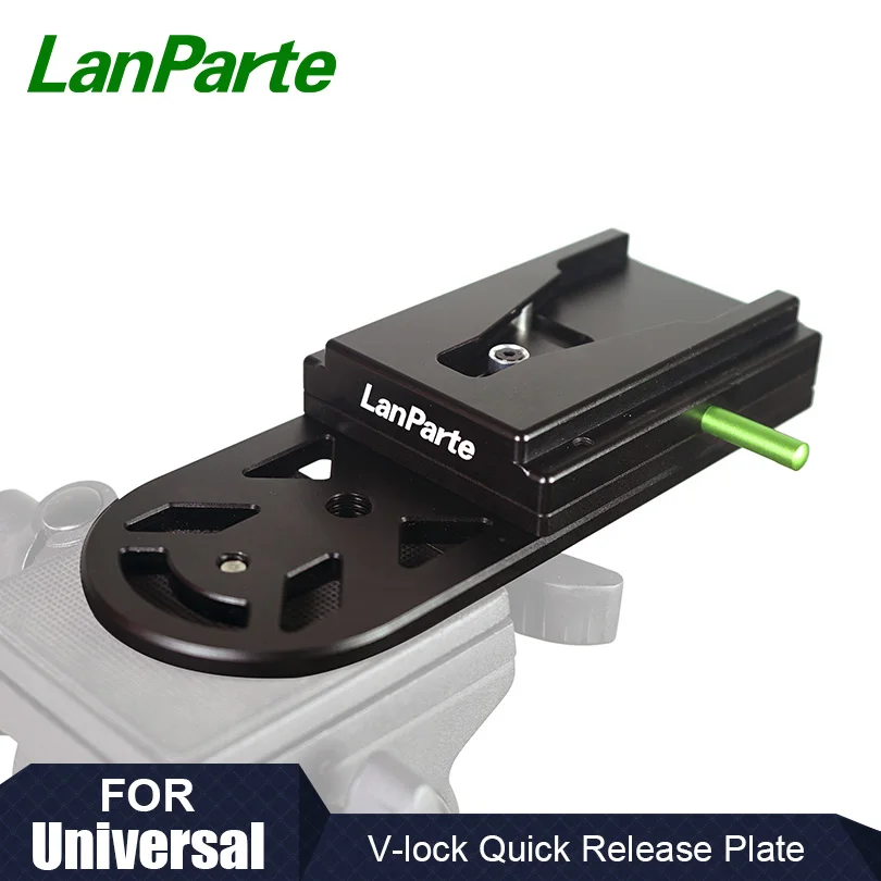 Lanparte MVLP-01 Rotatable V Mount Lock Quick Release Plate for ENG Camera for Monopod and Tripod
Lanparte MVLP-01 Rotatable V Mount Lock Quick Release Plate for ENG Camera for Monopod and Tripod