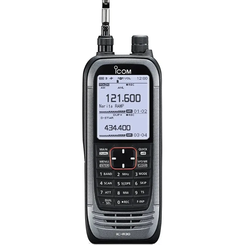ICOM IC-R30 ultra-Широкополосный приемник, двухчастотный двухдиапазонный Встроенный приемник GPS связи
ICOM IC-R30 ultra-Широкополосный приемник, двухчастотный двухдиапазонный Встроенный приемник GPS связи