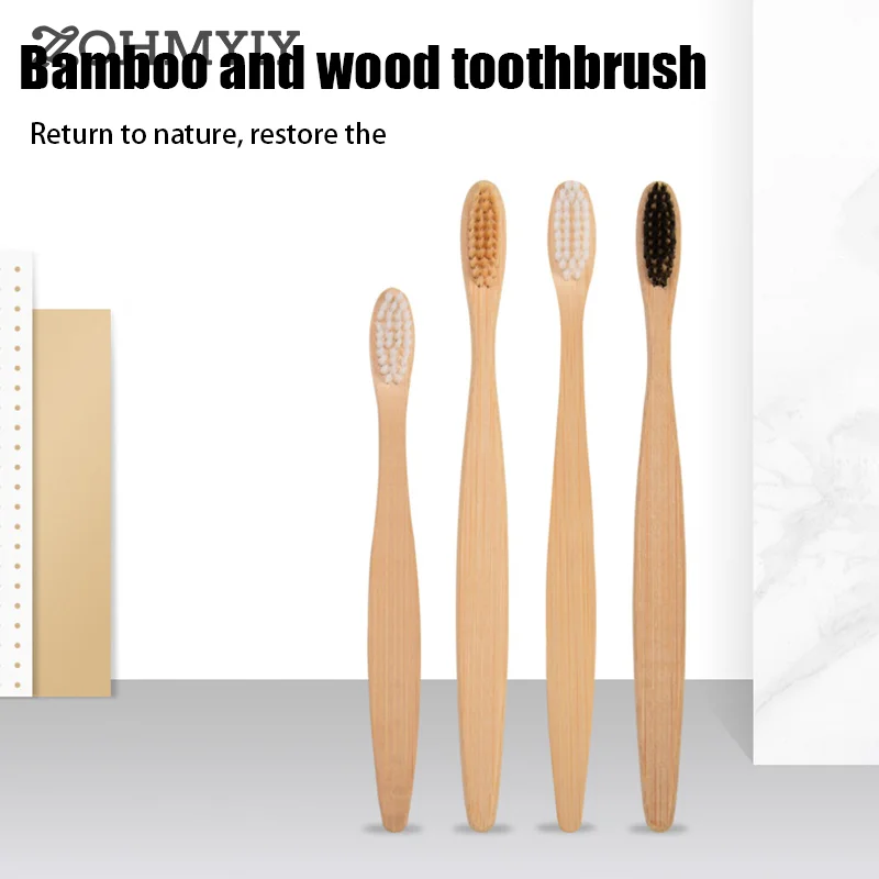 10Pcs Eco Friendly Bamboo Toothbrush Soft Bristles Biodegradable Plastic-Free Oral Care Adults Toothbrush Bamboo Handle Brush
10Pcs Eco Friendly Bamboo Toothbrush Soft Bristles Biodegradable Plastic-Free Oral Care Adults Toothbrush Bamboo Handle Brush