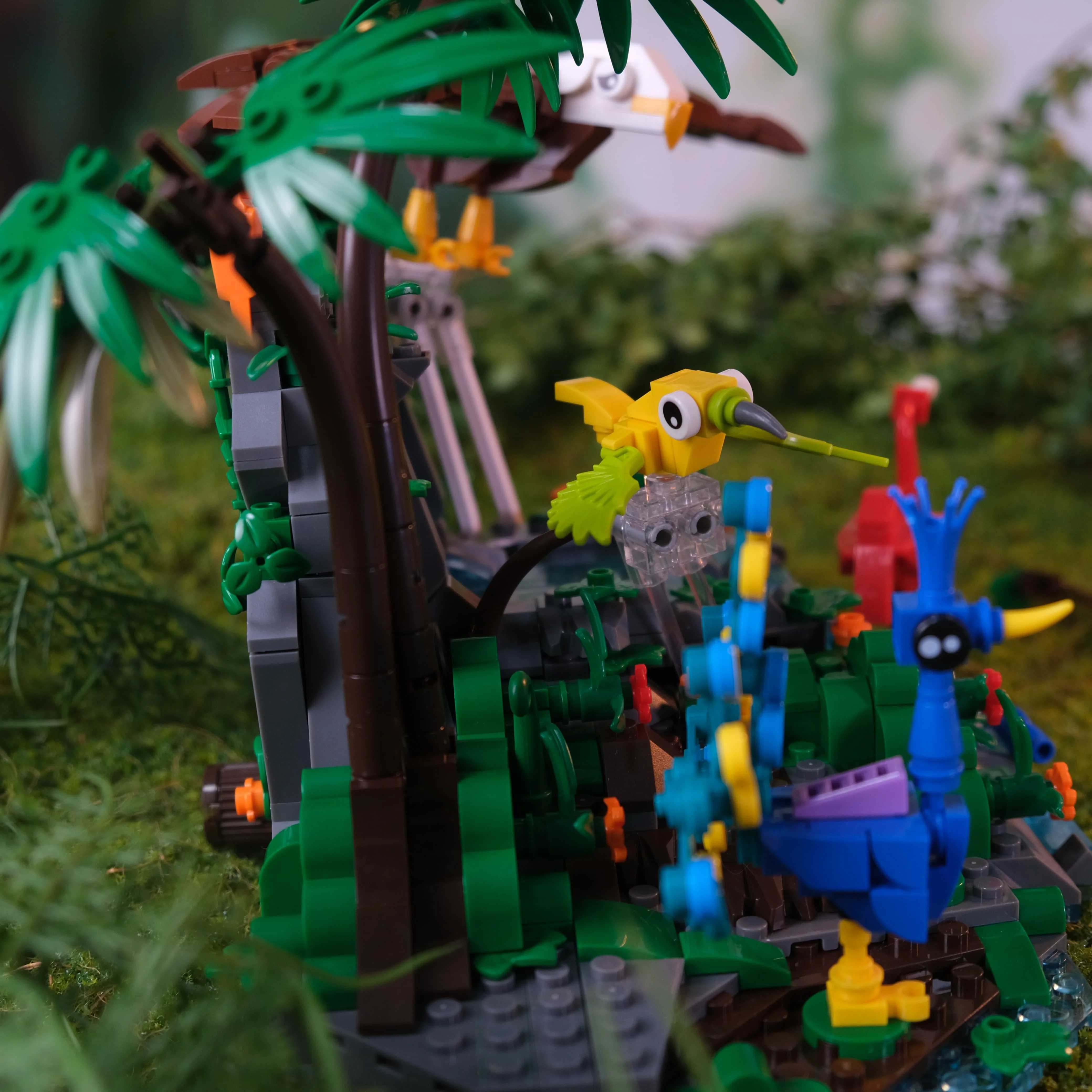 755PCS Creative Tropical Forest Building Blocks Cute Animal Lion Zoo Model Bricks Assemble Toys Birthday Gift for Adults Kids 755PCS Creative Tropical Forest Building Blocks Cute Animal Lion Zoo Model Bricks Assemble Toys Birthday Gift for Adults Kids