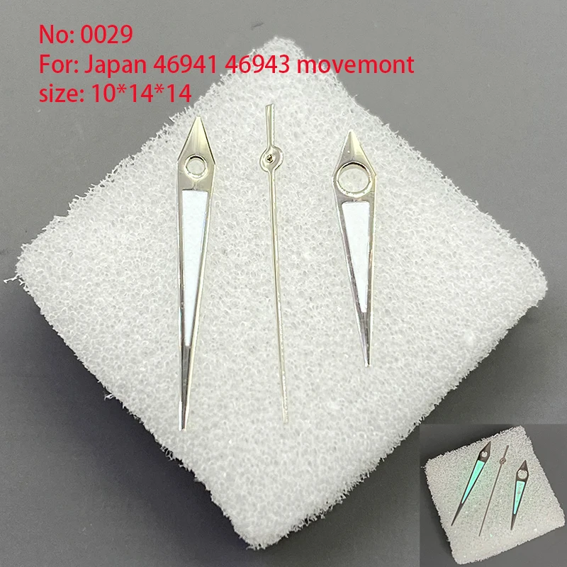Watch Accessories Watch Pointers 3 Pin Men Japan 46941 46943 Movement Watch Repair Parts Size 10.0mm*14.0mm*14.0mm/NO.0029
Watch Accessories Watch Pointers 3 Pin Men Japan 46941 46943 Movement Watch Repair Parts Size 10.0mm*14.0mm*14.0mm/NO.0029