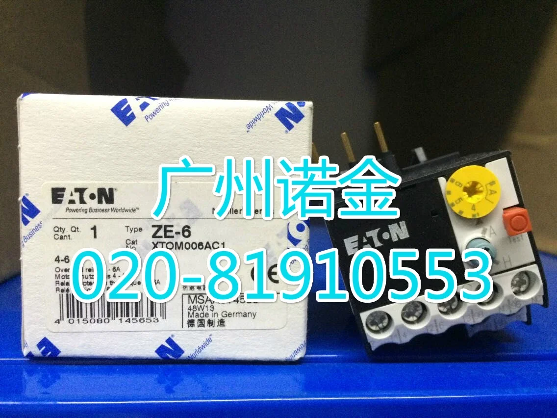 

EATON ZE-6 4-6A 100% new and original