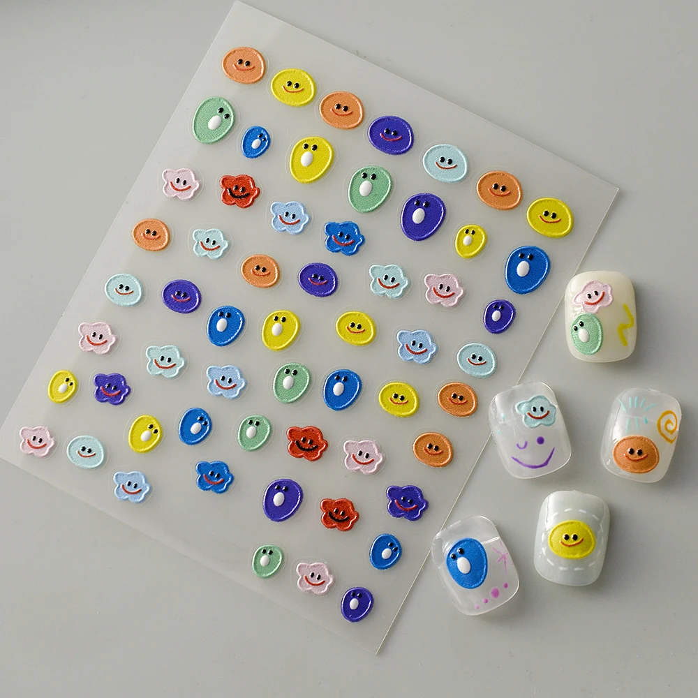 RIZZNAIL Anime Lovely Cloud Colored Smiling Fashion Nail Stickers Kit Ongle Designs Slider Nail Supplies Elements for Girls
RIZZNAIL Anime Lovely Cloud Colored Smiling Fashion Nail Stickers Kit Ongle Designs Slider Nail Supplies Elements for Girls
