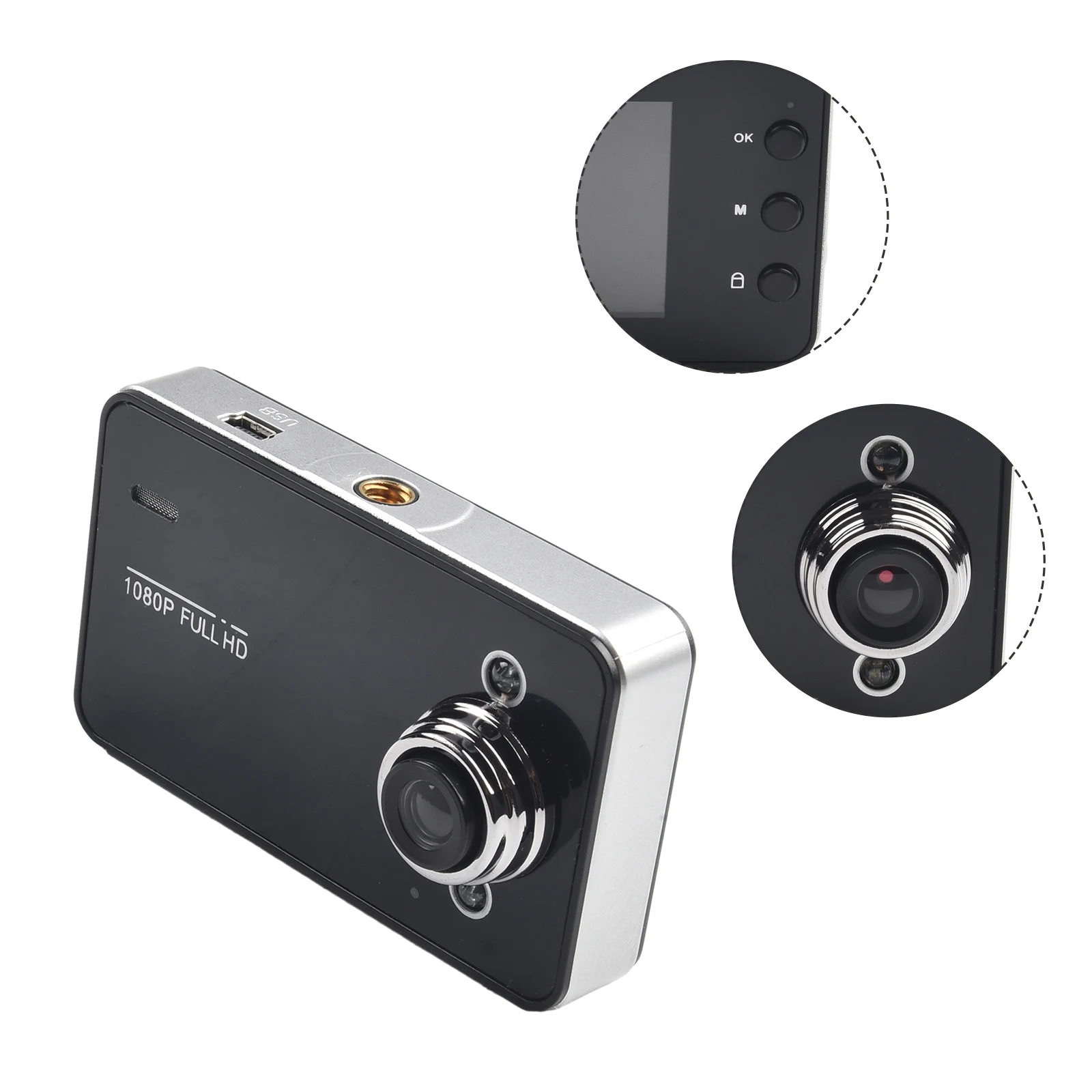 1 Set HD 1080P Car DVR Dual Lens Front Rear Camera Dash Cam Video Recorder USB AV Auto Interior Accessories Parking Assistance
1 Set HD 1080P Car DVR Dual Lens Front Rear Camera Dash Cam Video Recorder USB AV Auto Interior Accessories Parking Assistance