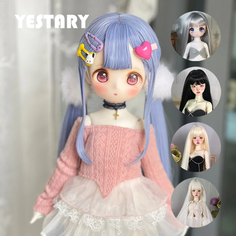 YESTARY BJD Doll Accessories 1/3 Wig Bjd Toy Hair Fashion Doll Toy High Temperature Silk Double Ponytail Bangs Wig For Girl Gift
YESTARY BJD Doll Accessories 1/3 Wig Bjd Toy Hair Fashion Doll Toy High Temperature Silk Double Ponytail Bangs Wig For Girl Gift