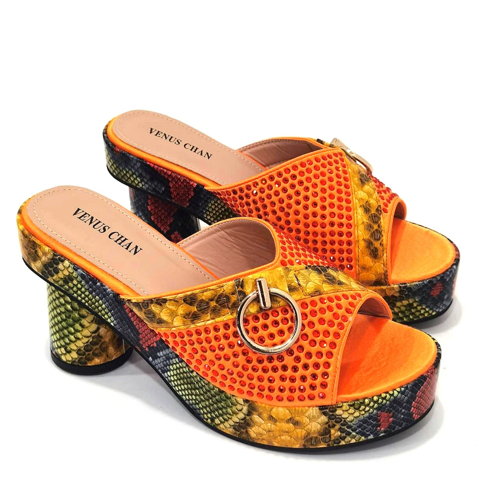 Italian Ladies Sexy High Heels Pumps New Arrival Rhinestones Design Ladies Women Pumps African Slippers Shoes for Parties
Italian Ladies Sexy High Heels Pumps New Arrival Rhinestones Design Ladies Women Pumps African Slippers Shoes for Parties