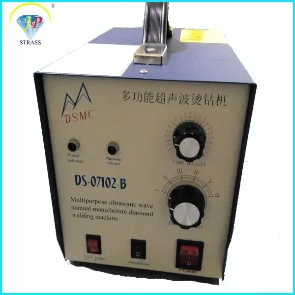 

NEW quality ultrasonic hot fixing rhinestone setting machine;manual Automatic mini hotfix machines for transfer motif