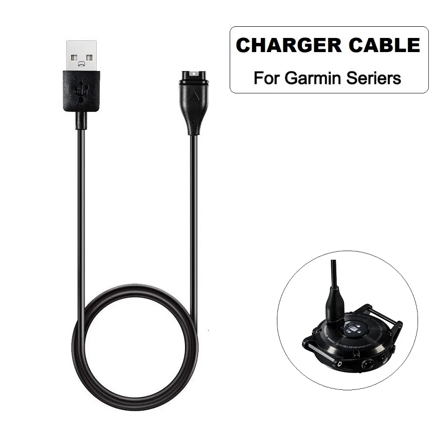 

Charger Cable for Garmin Fenix 7/6/5 Epix Pro Venu 3 SQ2 Instinct 2S 2X Enduro 2 Vivoactive 5/4/4s Smart Watch USB Charging Cord