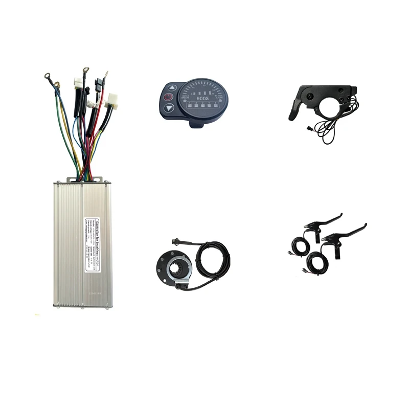 36V 48V 1000W Electric Bicycle 30A Sine Wave Common Head Controller Accessories With LED900S Display Electric Bike Light Display
36V 48V 1000W Electric Bicycle 30A Sine Wave Common Head Controller Accessories With LED900S Display Electric Bike Light Display