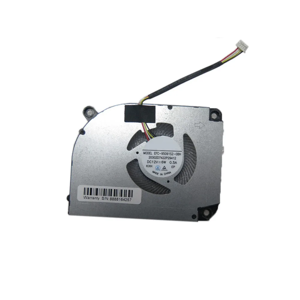 Laptop CPU GPU Fan For EFC-95091S2-0BH 20302D7422P29412 EFC-76091S2-0BH 4PIN DC12V 6W 0.5A New Laptop CPU GPU Fan For EFC-95091S2-0BH 20302D7422P29412 EFC-76091S2-0BH 4PIN DC12V 6W 0.5A New
