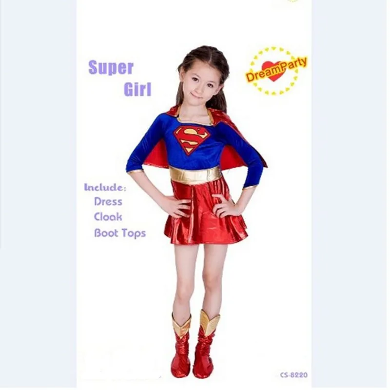 Children Kids Supergirls Super Girls Cosplay Costume Birthday Carnival Party Dress Clothing
Children Kids Supergirls Super Girls Cosplay Costume Birthday Carnival Party Dress Clothing