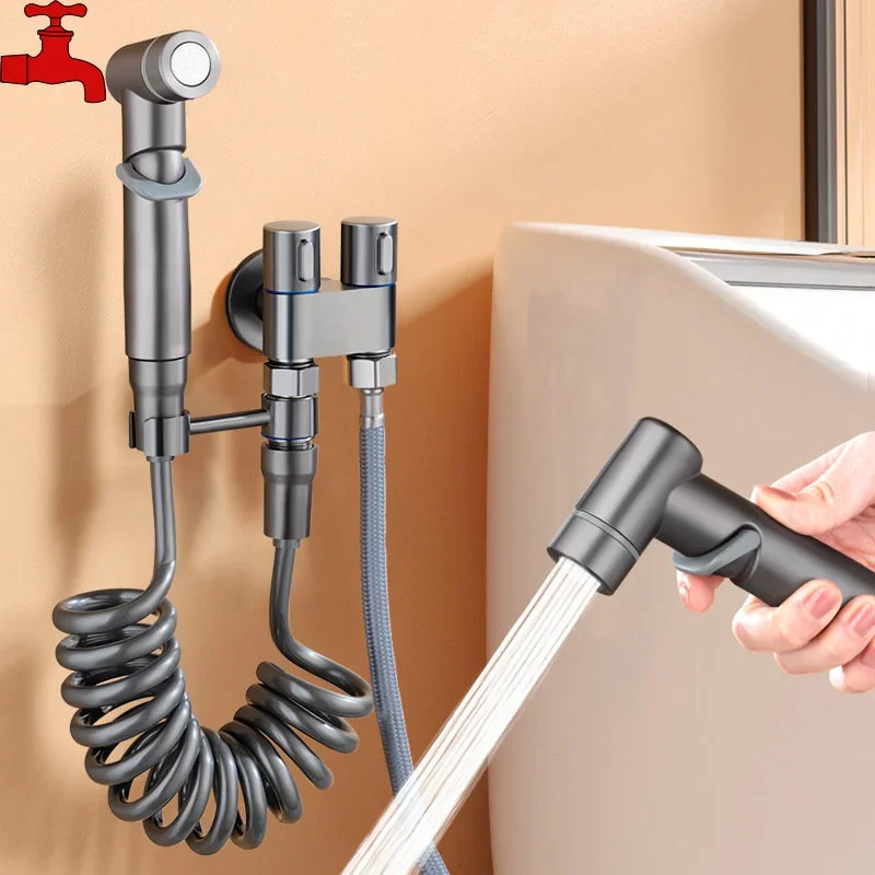 Toilet Spray Gun Toilet Companion Ful CopperCoreBlackDualControlOne In TwoOutTriangle Valve One In Two Spray Gun Faucet Home Use
Toilet Spray Gun Toilet Companion Ful CopperCoreBlackDualControlOne In TwoOutTriangle Valve One In Two Spray Gun Faucet Home Use