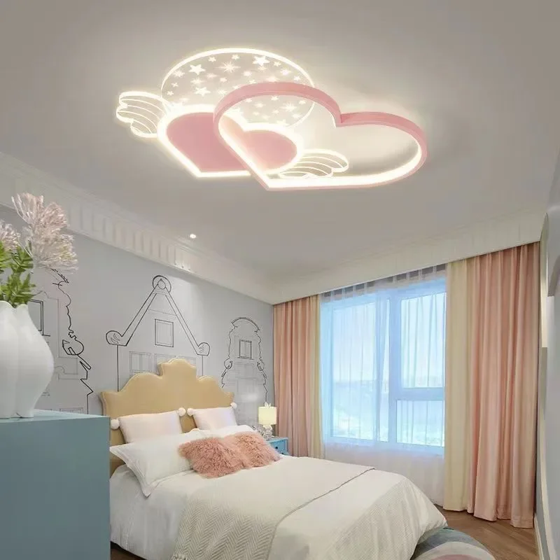 Ceiling Lamp Children's Love Chandelier for Kids Room LED Light Bedroom Luster Home Decoration Hanging Study Reading Lighting
Ceiling Lamp Children's Love Chandelier for Kids Room LED Light Bedroom Luster Home Decoration Hanging Study Reading Lighting