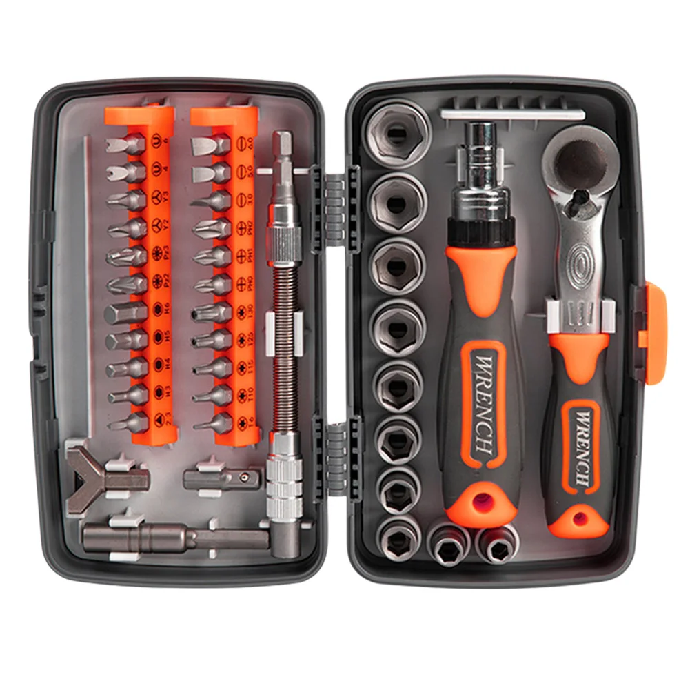 38 In 1 Multi-bit Ratchet Screw Drivers Household Labor-Saving Ratchet Wrench Screwdriver Set Mini Ratchet Screwdriver Bit
38 In 1 Multi-bit Ratchet Screw Drivers Household Labor-Saving Ratchet Wrench Screwdriver Set Mini Ratchet Screwdriver Bit