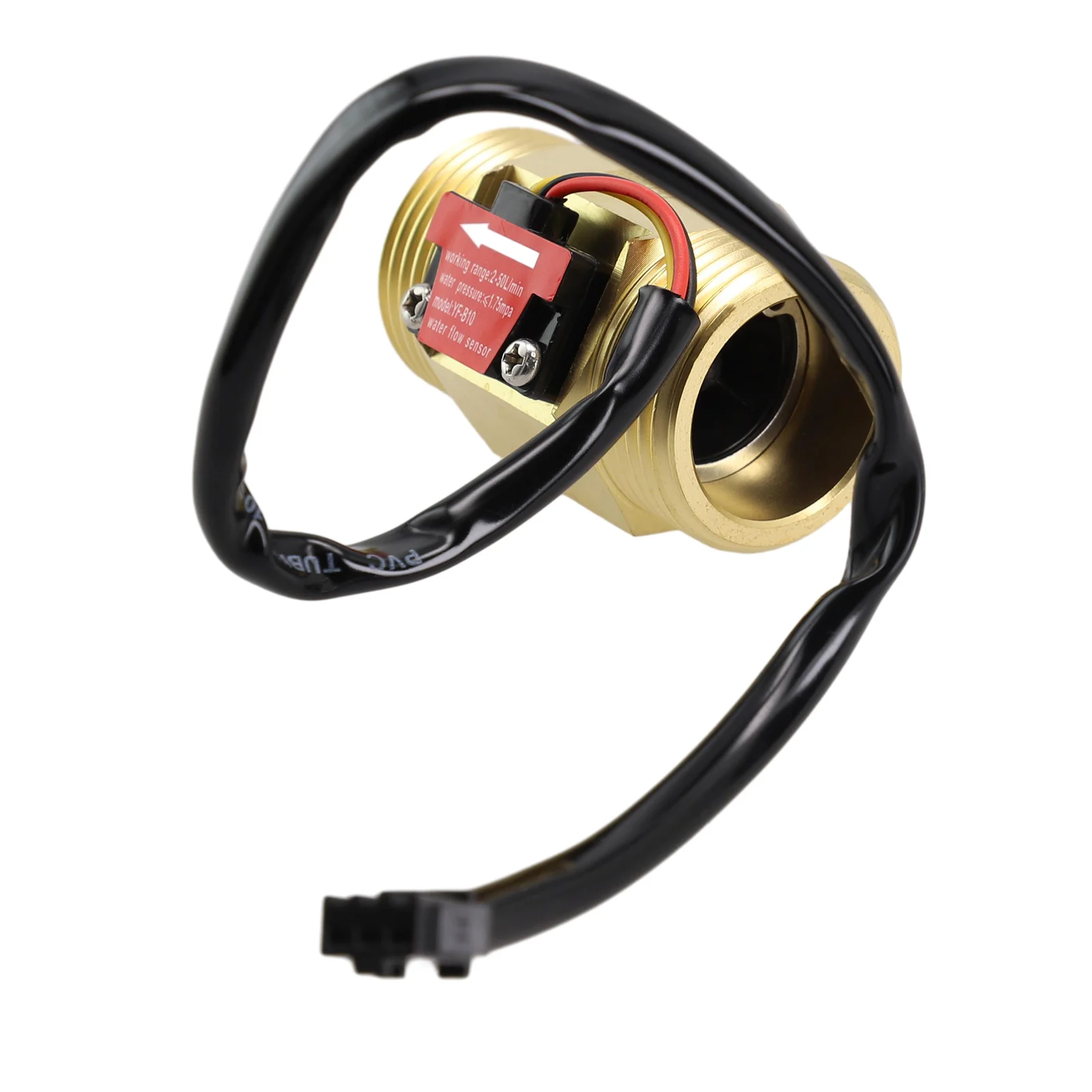 Water Stream Sensor Stream 2-50L/min Stream Meter Switch YF-B10 1.75MPa 13mm Thread Brass G1 Interface Hall Element
Water Stream Sensor Stream 2-50L/min Stream Meter Switch YF-B10 1.75MPa 13mm Thread Brass G1 Interface Hall Element