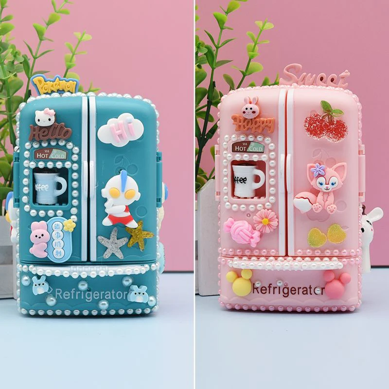 Hello Kitty Magic Small Fridge Children's Craft Diy Material Package Diamond Accessories Colored Clay Play House Toys
Hello Kitty Magic Small Fridge Children's Craft Diy Material Package Diamond Accessories Colored Clay Play House Toys