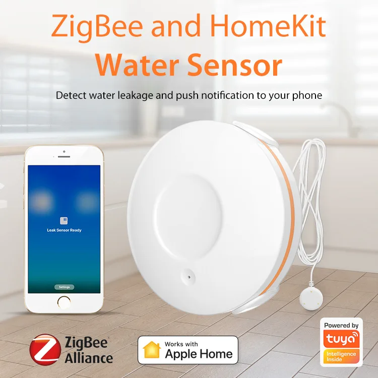 Умный датчик перелива NEO Apple HomeKit и ZigBee, погружной сенсор для обнаружения уровня воды
Умный датчик перелива NEO Apple HomeKit и ZigBee, погружной сенсор для обнаружения уровня воды