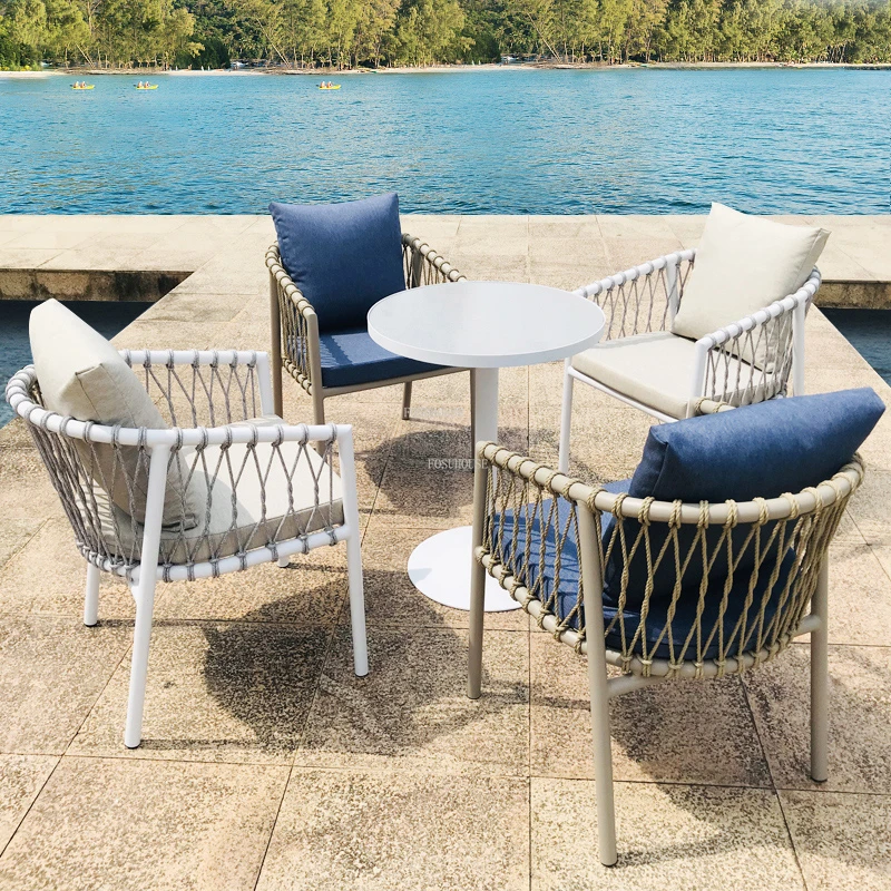 Nordic Rattan Outdoor Chairs Leisure Modern Courtyard Garden Balcony Beach Chair Simple Home Backrest Armchair Outdoor Furniture
Nordic Rattan Outdoor Chairs Leisure Modern Courtyard Garden Balcony Beach Chair Simple Home Backrest Armchair Outdoor Furniture