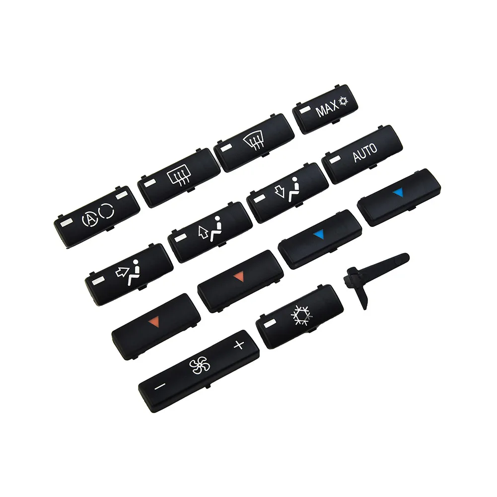 Car Climate Control Air Conditioning Switch Button Cover For BMW X5 E53 E39 Switches Relays Replacement Accessories
Car Climate Control Air Conditioning Switch Button Cover For BMW X5 E53 E39 Switches Relays Replacement Accessories