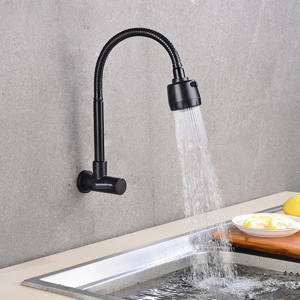 Kitchen Faucet 304 Stainless Steel Sink Flexible Hose Single Cold Water Two Modes Tap Sink Wall Mounted Faucet G1/2Inch Thread
Kitchen Faucet 304 Stainless Steel Sink Flexible Hose Single Cold Water Two Modes Tap Sink Wall Mounted Faucet G1/2Inch Thread