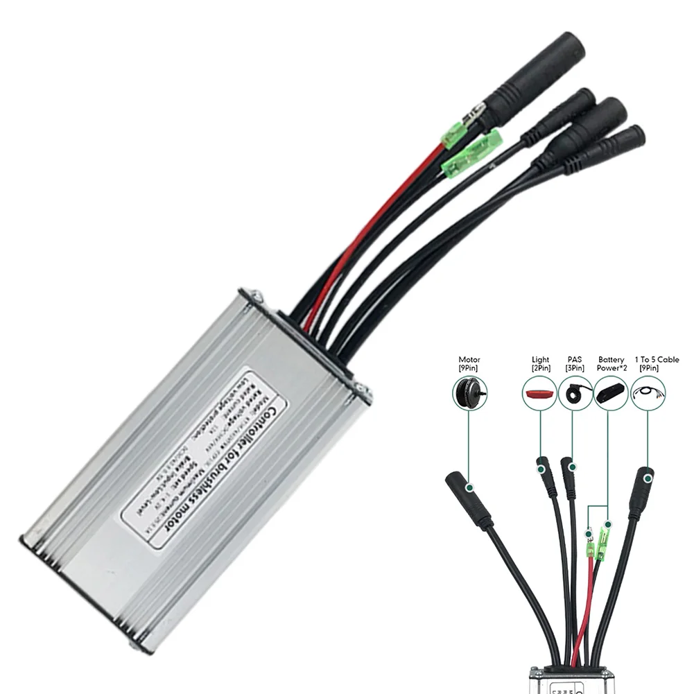 Bicycle Components 1pcs Controller 36V/48V Aluminum+Plastic E-bike Electric Bike Sine Wave Waterproof 2023 New
Bicycle Components 1pcs Controller 36V/48V Aluminum+Plastic E-bike Electric Bike Sine Wave Waterproof 2023 New