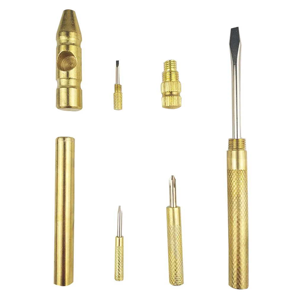 6 in 1 Copper Plated Hammer Small Hammer Multifunctional Screwdriver with Bottle Opener
6 in 1 Copper Plated Hammer Small Hammer Multifunctional Screwdriver with Bottle Opener