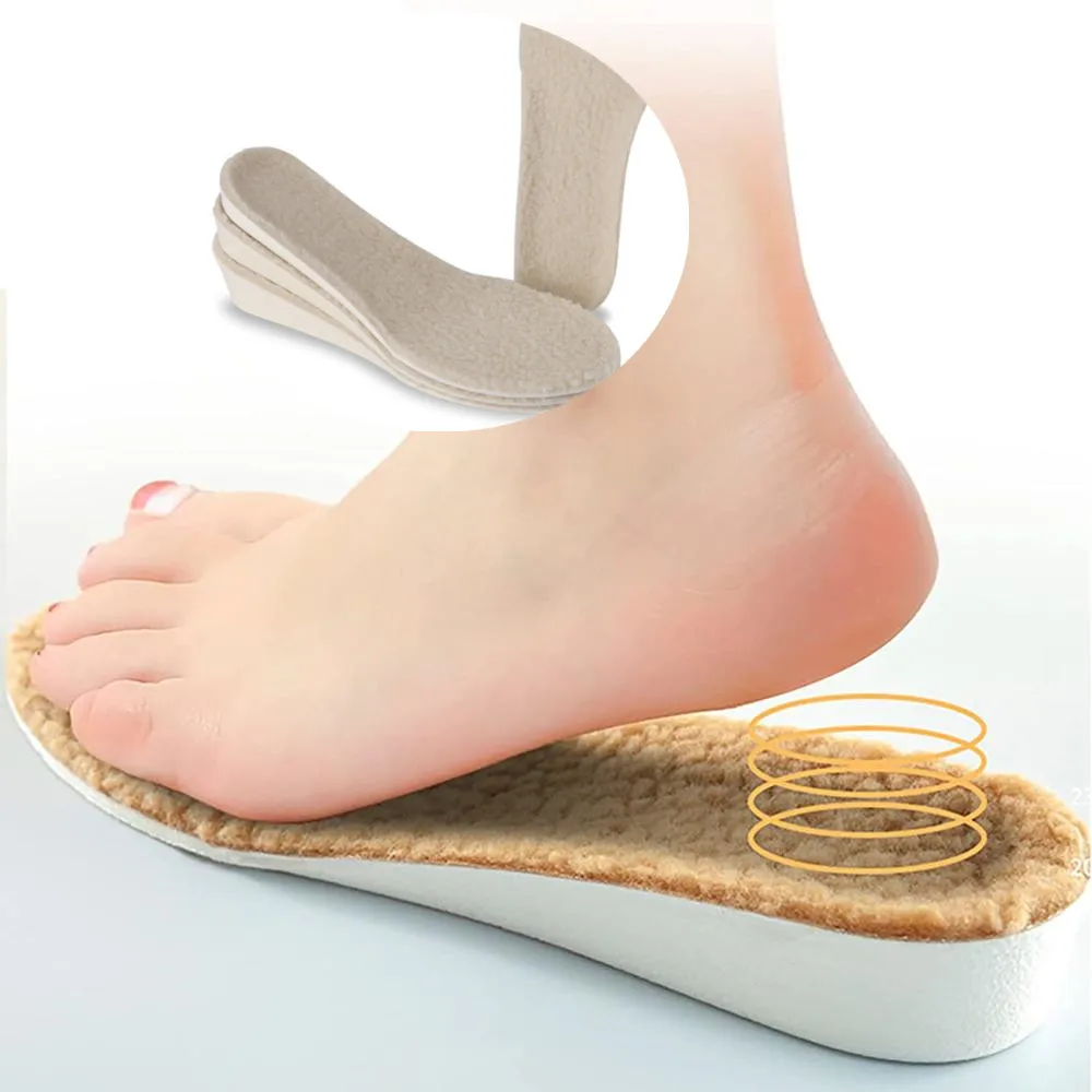 Warm Height Increase Shoe Insole In Winter Thick Warm Wool Insole Replacement Fleece Shoe Liners Cozy Breathable Heated Insoles
Warm Height Increase Shoe Insole In Winter Thick Warm Wool Insole Replacement Fleece Shoe Liners Cozy Breathable Heated Insoles