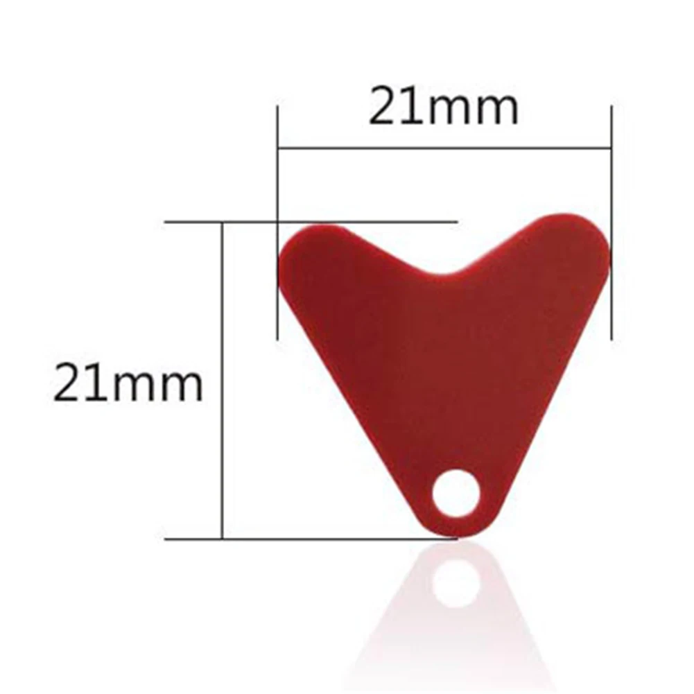 100Pcs/200 Pcs Fishing Lure 21mm Plastic Red Heart Shape Sequin Spinners Trout Spoon Hook Tail DIY Fishing Lure Accessory
100Pcs/200 Pcs Fishing Lure 21mm Plastic Red Heart Shape Sequin Spinners Trout Spoon Hook Tail DIY Fishing Lure Accessory