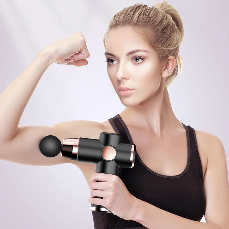 Portable Fascia Gun Electric Massage Gun Deep Tissue Muscle Massager Pain Relief For Body Neck Back Relaxation Fitness Slimming
Portable Fascia Gun Electric Massage Gun Deep Tissue Muscle Massager Pain Relief For Body Neck Back Relaxation Fitness Slimming