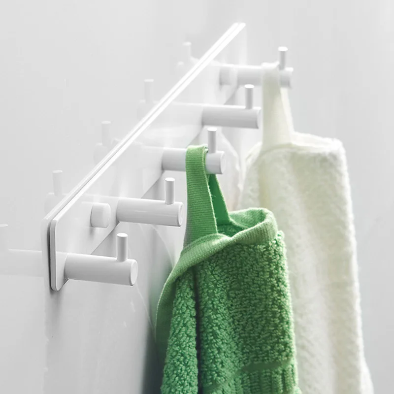 Hotaan Black and White Color Coat Robe Hook Wall Mount Towel Holder Bathroom Accessories Organizer Luxury Clothes Hook Rack
Hotaan Black and White Color Coat Robe Hook Wall Mount Towel Holder Bathroom Accessories Organizer Luxury Clothes Hook Rack
