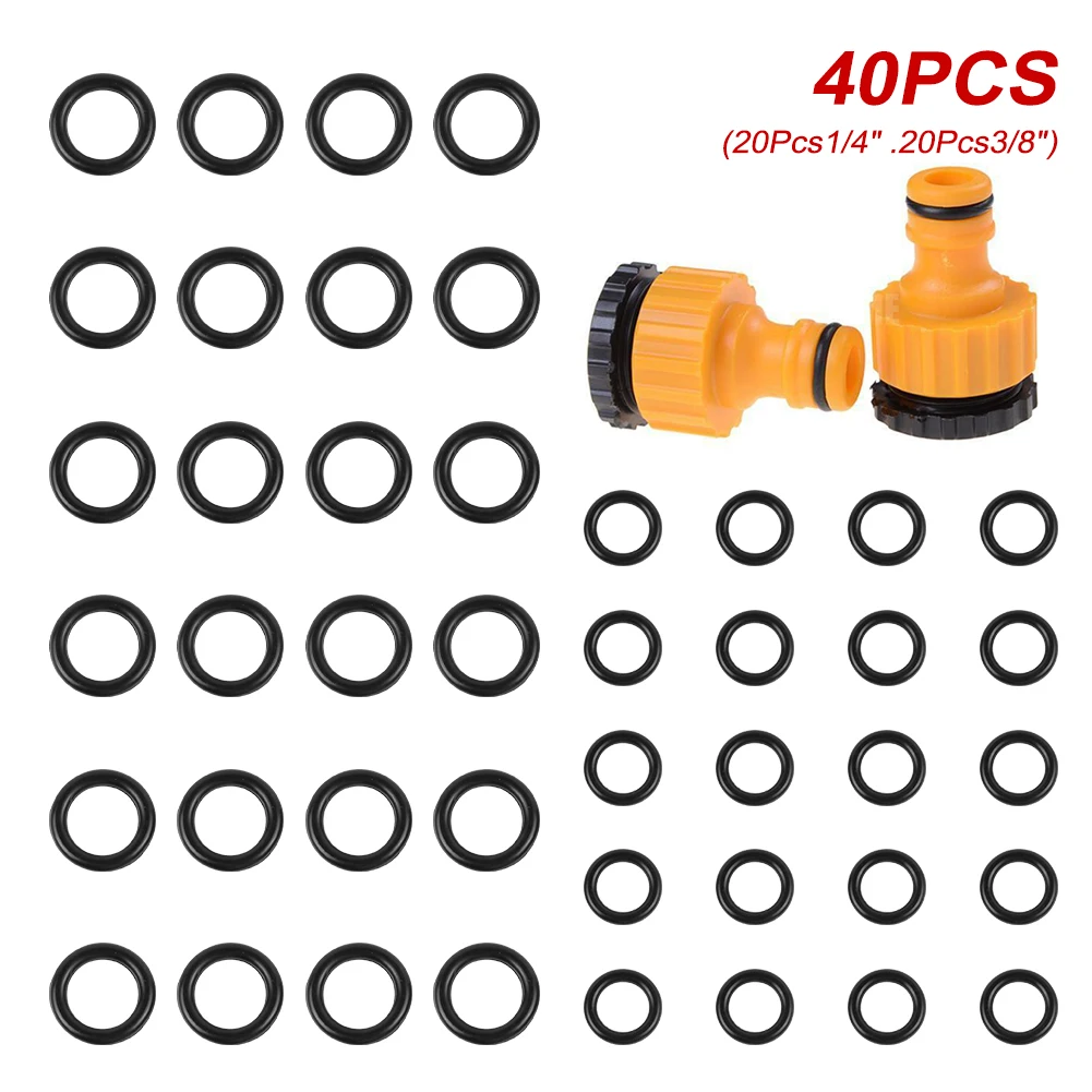 40Pcs/Set O-Rings 1/4" M22 3/8" O-Rings High Pressure Seal for Pressure Washer Hose Quick Connector Garden Watering Accessories
40Pcs/Set O-Rings 1/4" M22 3/8" O-Rings High Pressure Seal for Pressure Washer Hose Quick Connector Garden Watering Accessories