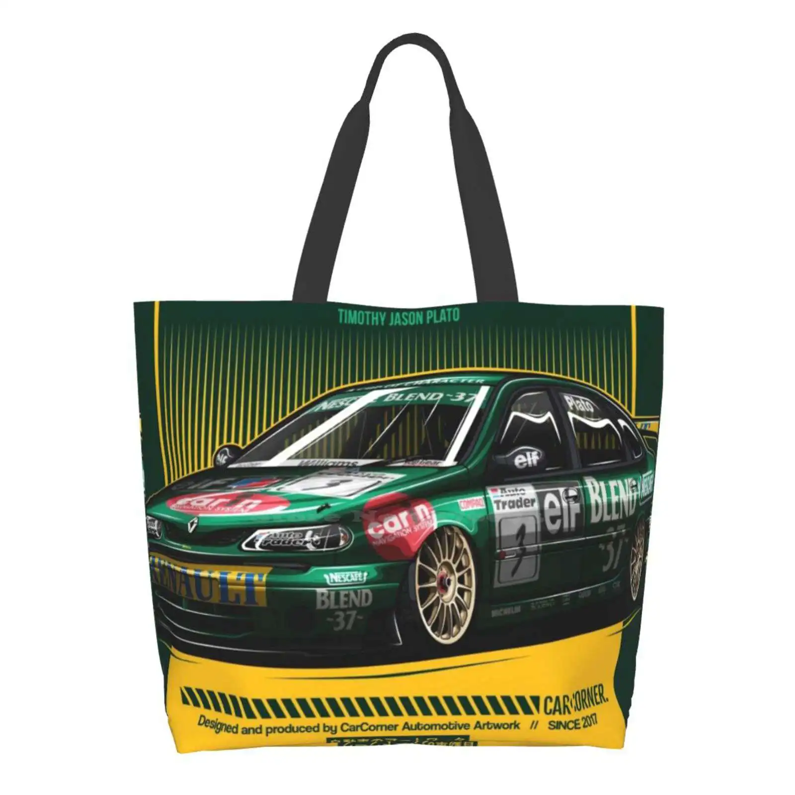 Untitled Laguna Btcc - Carcorner Shopping Bag Tote Large size Carcorner Car Cars Cargram Graphic Vector Vectorart
Untitled Laguna Btcc - Carcorner Shopping Bag Tote Large size Carcorner Car Cars Cargram Graphic Vector Vectorart