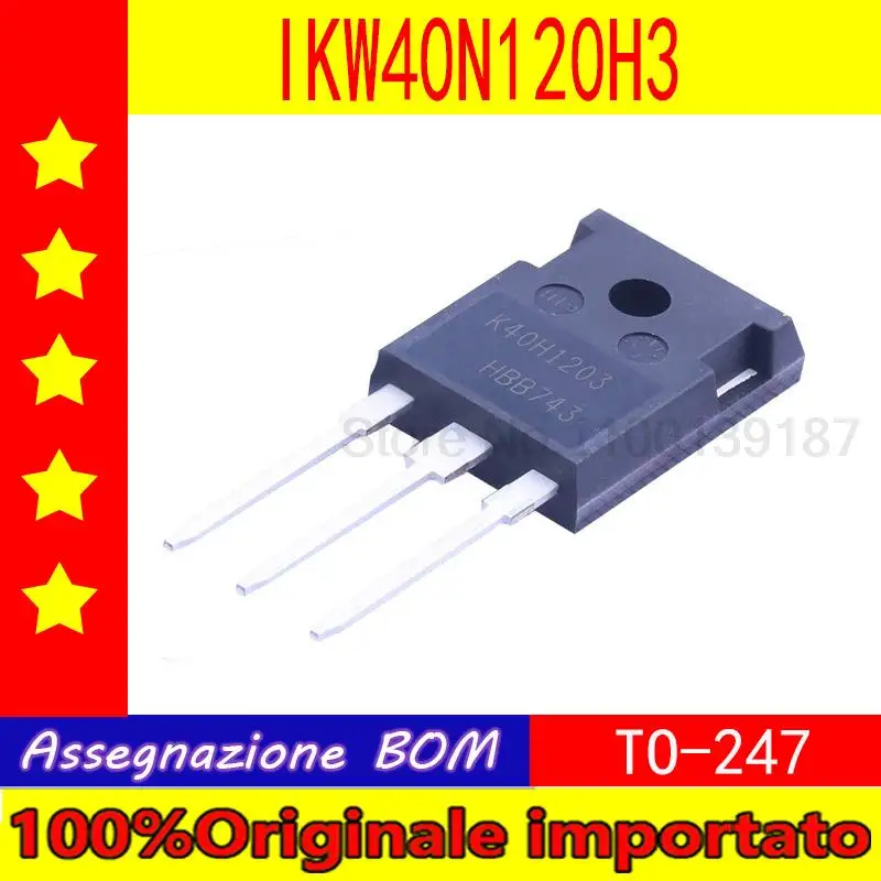 10 шт./лот K40H1203 IKW40N120H3 TO-3P 40A 1200V IGBT инверторная сварочная силовая трубка
10 шт./лот K40H1203 IKW40N120H3 TO-3P 40A 1200V IGBT инверторная сварочная силовая трубка