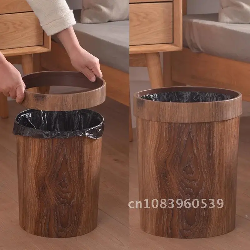 Wood Grain Retro Trash Can Living Room Home Kitchen Garbage Bin Office Toilet Paper Basket Bathroom Bedroom Supplies
Wood Grain Retro Trash Can Living Room Home Kitchen Garbage Bin Office Toilet Paper Basket Bathroom Bedroom Supplies