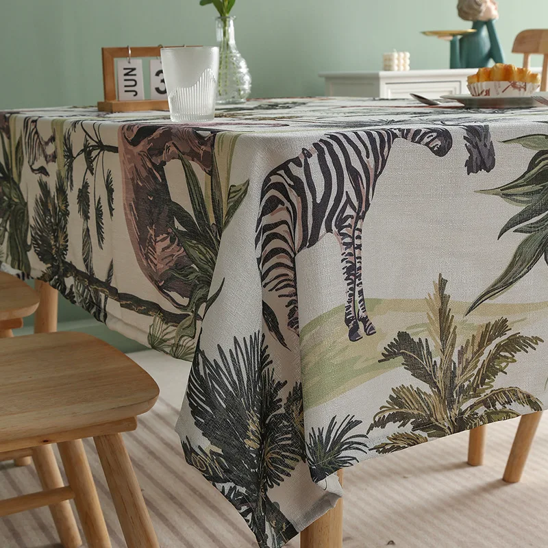 New Style Rectangular Tablecloth Coffee Table Cloth Printing Retro Decoration Table Cover
New Style Rectangular Tablecloth Coffee Table Cloth Printing Retro Decoration Table Cover
