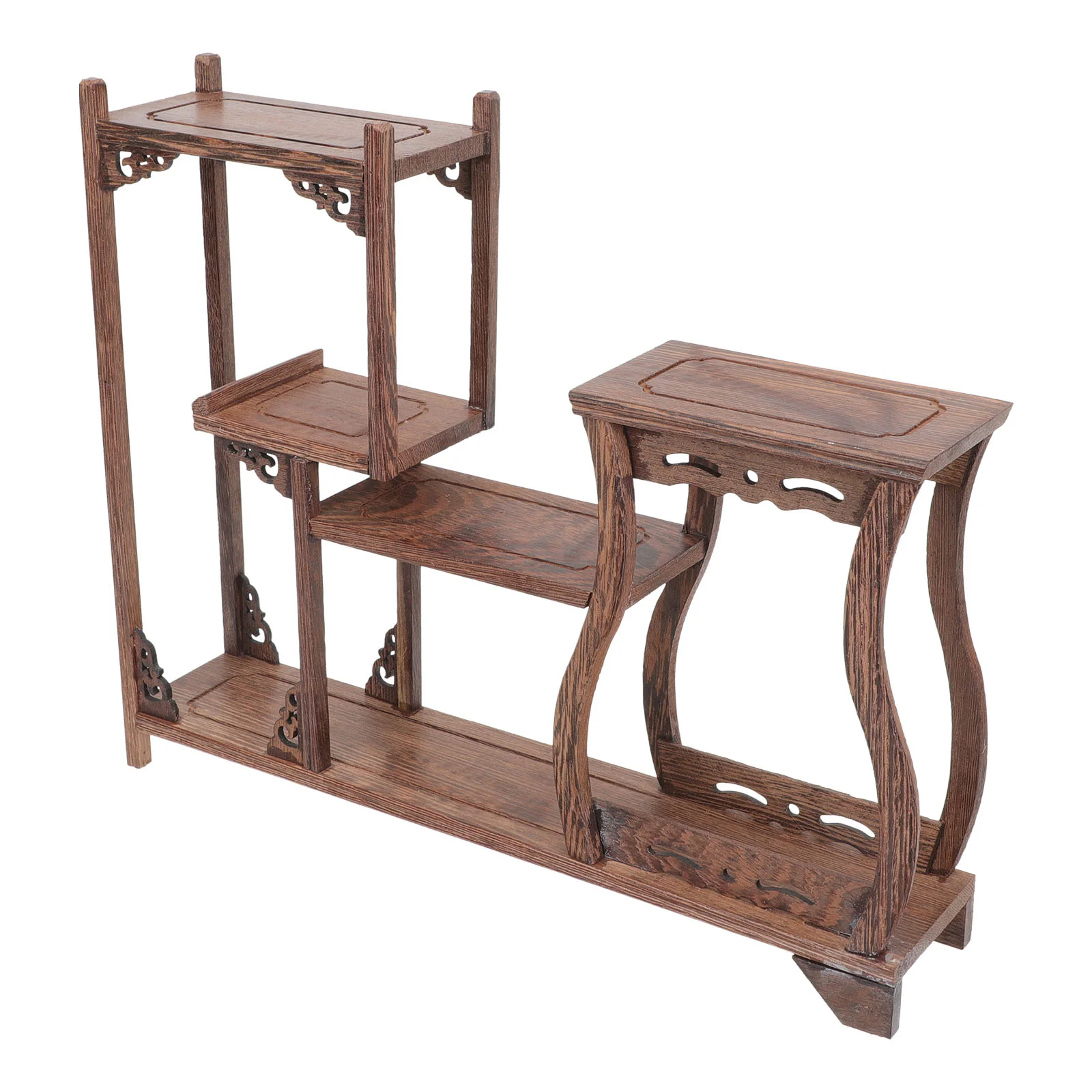 Wooden Display Stand for Tea Canisters, Flower Vases, and Succulent Planters in Home or Office
Wooden Display Stand for Tea Canisters, Flower Vases, and Succulent Planters in Home or Office