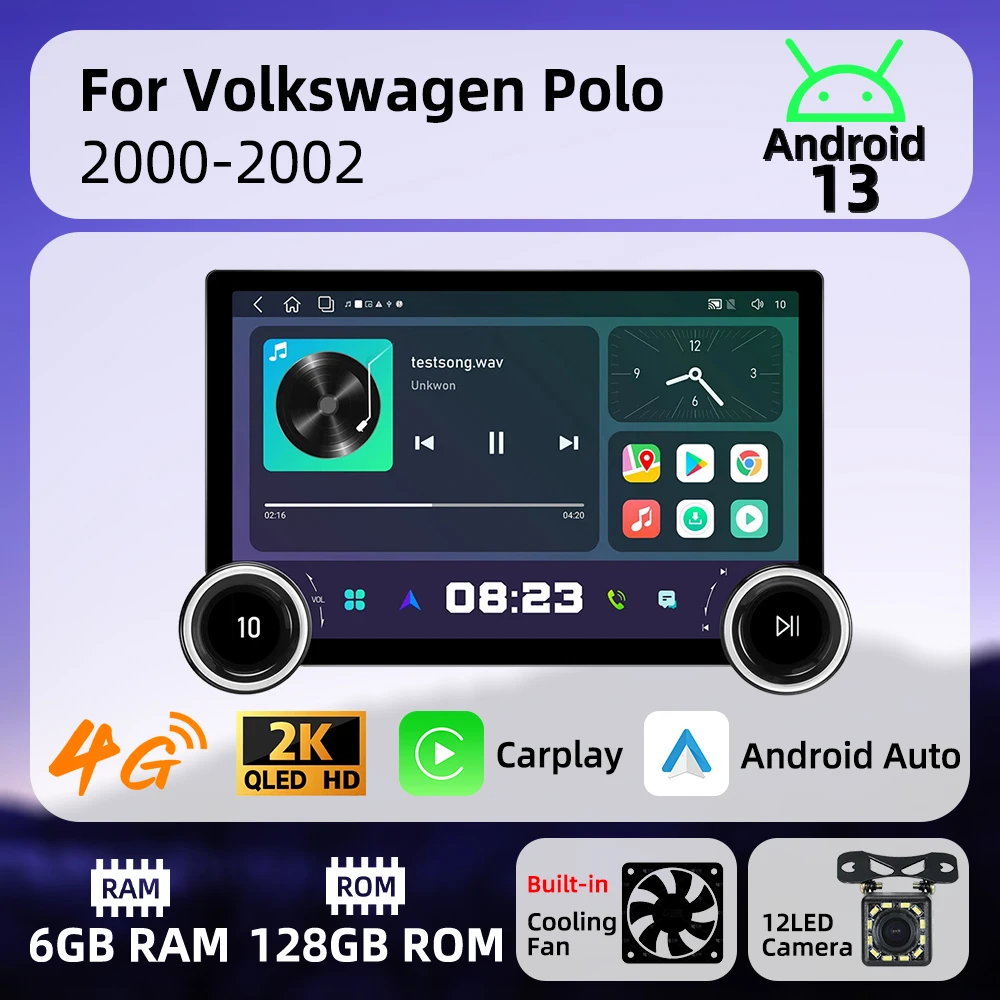 Автомагнитола 2K QLED для VW, мультимедийная система на Android, для Volkswagen Polo, 2000-2002, 11,8 дюйма, 2K, Android, 4G, GPS
Автомагнитола 2K QLED для VW, мультимедийная система на Android, для Volkswagen Polo, 2000-2002, 11,8 дюйма, 2K, Android, 4G, GPS