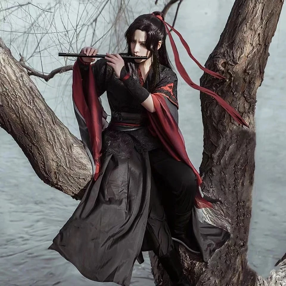 Hot Cool Wei Wuxian Cosplay Mo Xuanyu Costumes Mo Dao Zu Shi The Untamed Cosplay Wig Custom Made Shoes Black Boots Ancient Style
Hot Cool Wei Wuxian Cosplay Mo Xuanyu Costumes Mo Dao Zu Shi The Untamed Cosplay Wig Custom Made Shoes Black Boots Ancient Style