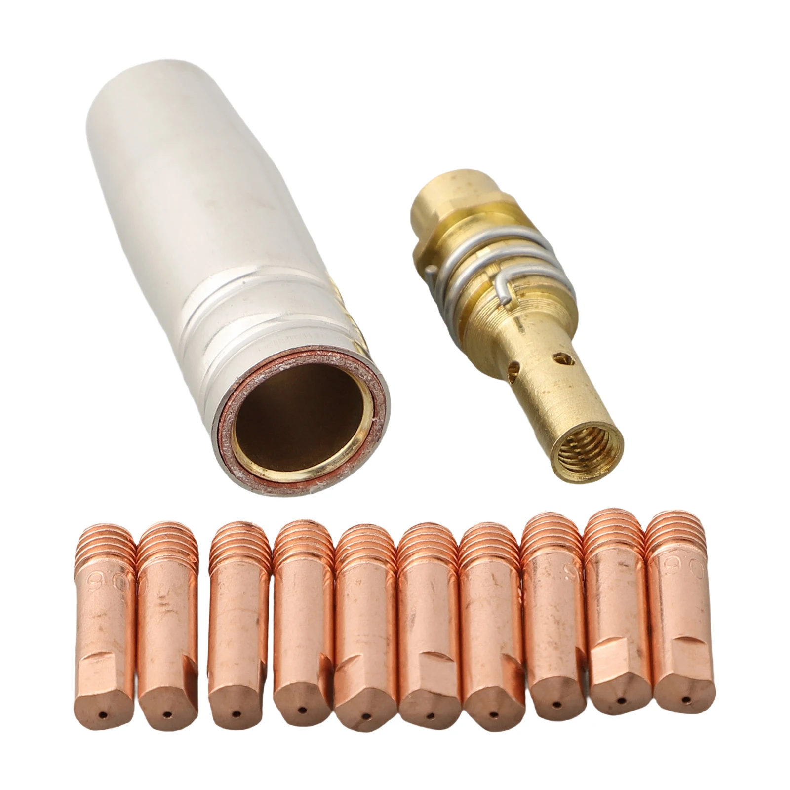Nozzle Contacts Accessories Brackets Holder Kit M6x25mm Tip MB15 MIG Shroud Tips Welding Torch 12pcs High Quality
Nozzle Contacts Accessories Brackets Holder Kit M6x25mm Tip MB15 MIG Shroud Tips Welding Torch 12pcs High Quality