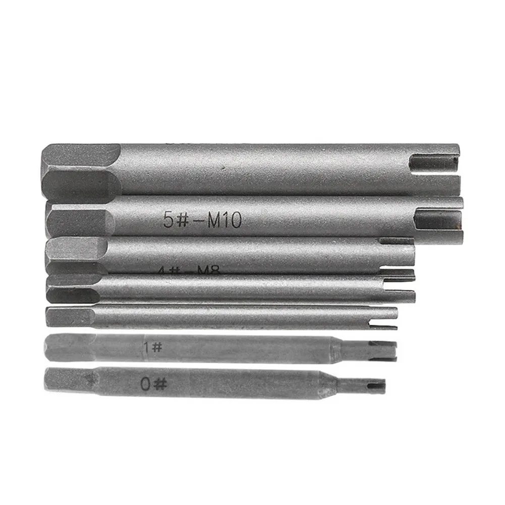 

1pc Broken Tap Extractor Guide Easy Wire Screw Remover Hand Tools Drill Bit 3 Claw (M3-M10) Or 4 Claw(M12) For Broken Tap