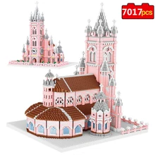 2022 New 7017pcs Building Blocks World Famous Architecture Sacred Heart Church DIY Diamond Cartoon Brick Pink Block Kid Toy Gift
2022 New 7017pcs Building Blocks World Famous Architecture Sacred Heart Church DIY Diamond Cartoon Brick Pink Block Kid Toy Gift