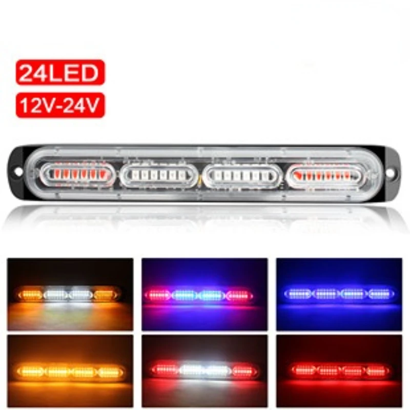 12-24V LED Auto Tail Light Warning Light Ultra Bright Side Flash Light Suitable for Cars Trucks and Off-road Vehicles Motorcycle
12-24V LED Auto Tail Light Warning Light Ultra Bright Side Flash Light Suitable for Cars Trucks and Off-road Vehicles Motorcycle