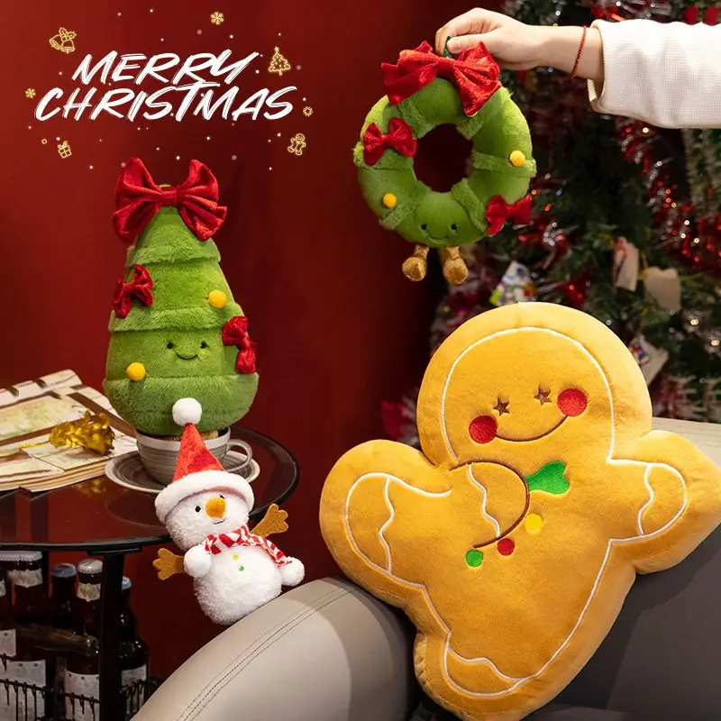 Christmas Vibe Doll 3D Kawaii Living Room Decoration Gingerbread Man Wreath Snowman Holiday Gift Photo Prop Party Christmas Gift
Christmas Vibe Doll 3D Kawaii Living Room Decoration Gingerbread Man Wreath Snowman Holiday Gift Photo Prop Party Christmas Gift