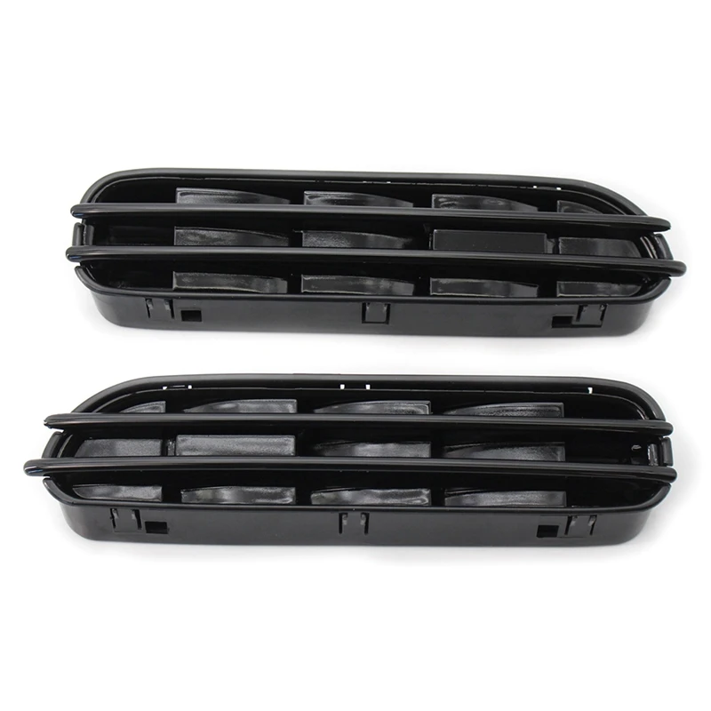 

1 Pair Car Side Wing Fender Air Flow Vents Grille Grill Glossy Black Automotive Supplies For BMW E60/E61 E39 M5