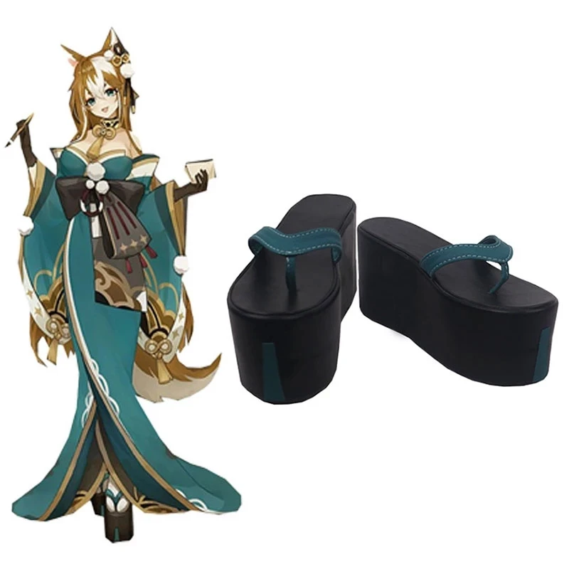 Game Genshin Impact Cosplay Shoes Gorou Miss Hina Cosplay Clogs For Halloween Carnival Party Custom Women Men Size
Game Genshin Impact Cosplay Shoes Gorou Miss Hina Cosplay Clogs For Halloween Carnival Party Custom Women Men Size