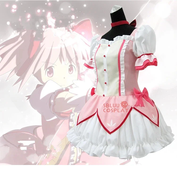 Magica Kaname Madoka Cosplay Costume Dress with Necklace Halloween Costume Outfit
Magica Kaname Madoka Cosplay Costume Dress with Necklace Halloween Costume Outfit